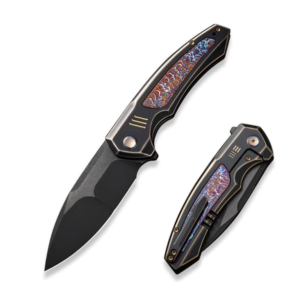 WE Knife Hyperactive Flipper Vanax Stahl Titangriff
