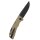 Schnitzel Kvar Messer Outdoormesser sand schwarz Backlock ZH