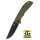 Schnitzel Kvar Messer Outdoormesser grün schwarz Backlock ZH