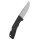 Schnitzel Kvar Messer Outdoormesser stonewashed schwarz Backlock ZH