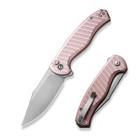Civivi Stormhowl Button Lock Nitro-V Aluminium Pink