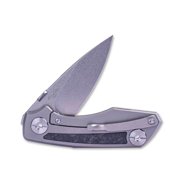 Real Steel Delta 2600 Framelock TC4 Titan / Kohlefaser