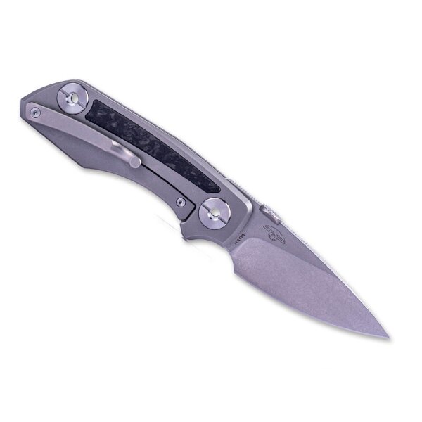 Real Steel Delta 2600 Framelock TC4 Titan / Kohlefaser