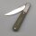 Real Steel RB-7 Titanium Green Micarta