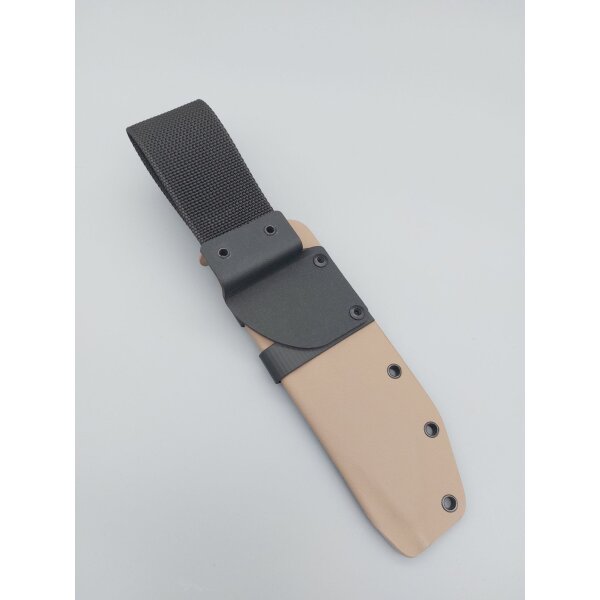 J&V Forester Tizón Yute Camp Knife mit Kydexscheide