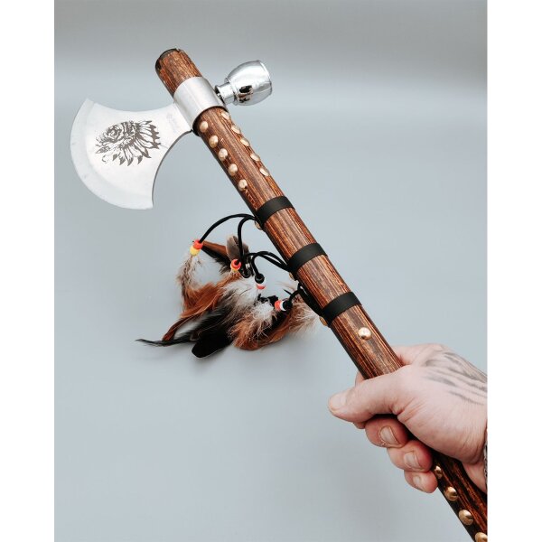 Tole10 Pawnee Pipe Tomahawk Deko Artikel