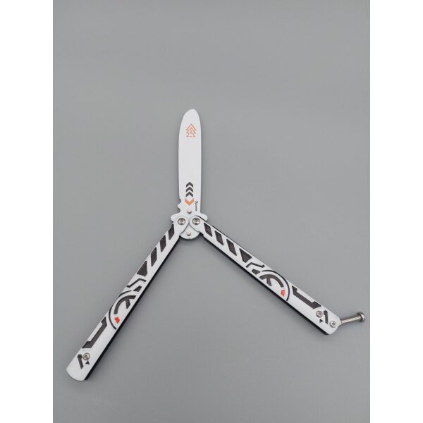 Albainox 3D Balisong Trainer Übungsmesser STUMPF