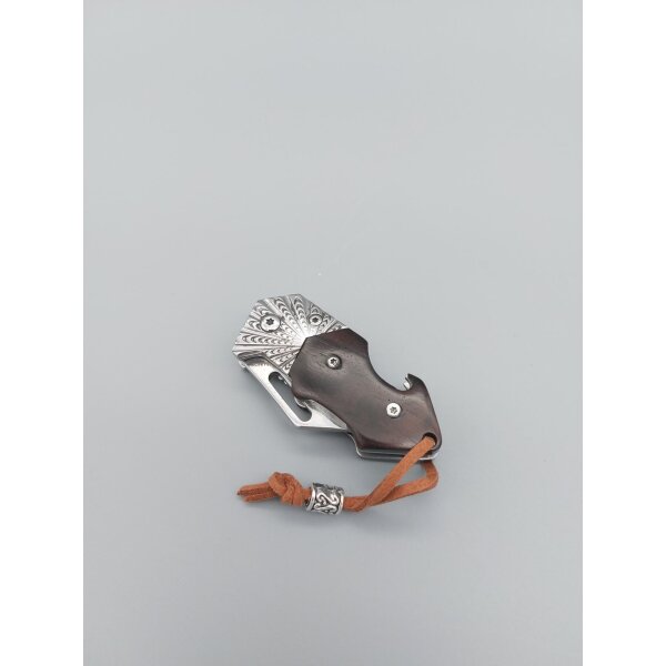 Albainox Mini Capsule Taschenmesser mit Flaschenöffner