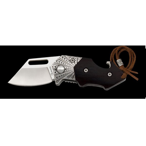 Albainox Mini Capsule Taschenmesser mit Flaschenöffner