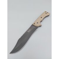 Frost Cutlery Guardsman Bowie Sand Tac Commander Fixed...