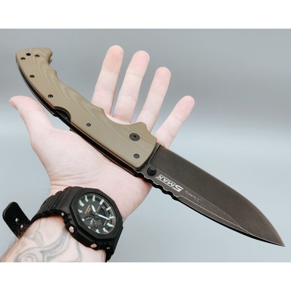 Cold Steel 5-Max SV35VN Lockback OD Green