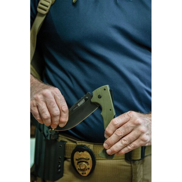 Cold Steel 5-Max SV35VN Scout Lockback OD Green