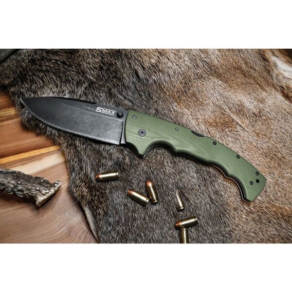 Cold Steel 5-Max SV35VN Scout Lockback OD Green