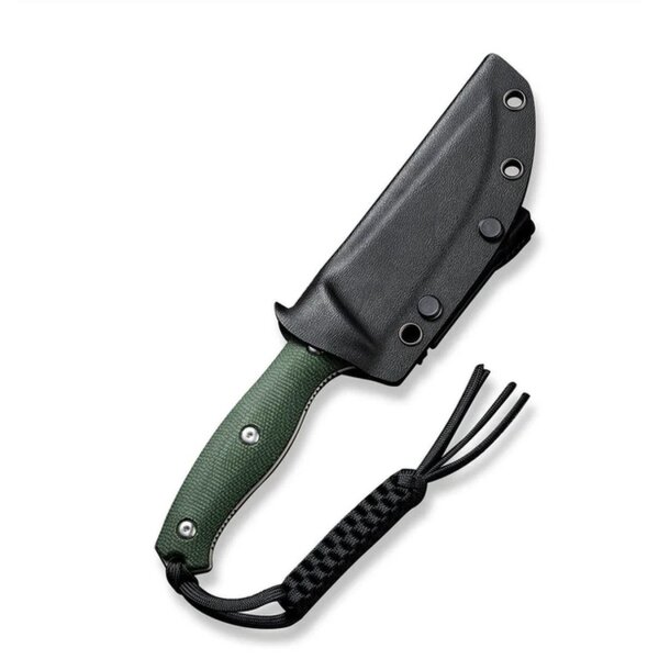 CIVIVI Stormridge Fahrtenmesser Nitro-V Stahl Green Canvas Micarta