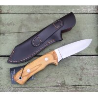 Joker Corzo Blade Olivenholz CO25 inkl. Lederscheide...
