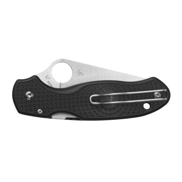 Spyderco Para 3 Lightweight Plain schwarz CTS-BD1N Stahl Taschenmesser Messer 01SP1032