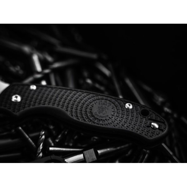 Spyderco Para 3 Lightweight Plain schwarz CTS-BD1N Stahl Taschenmesser Messer 01SP1032