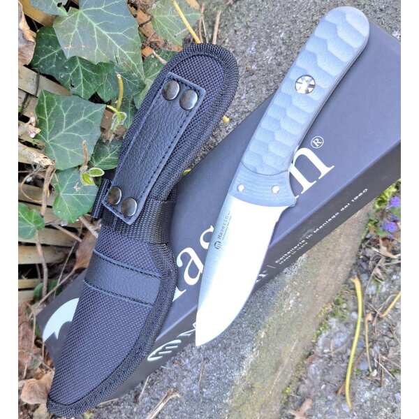 Maserin SAX Knife G10 Grey 440C Stahl G10 Griff