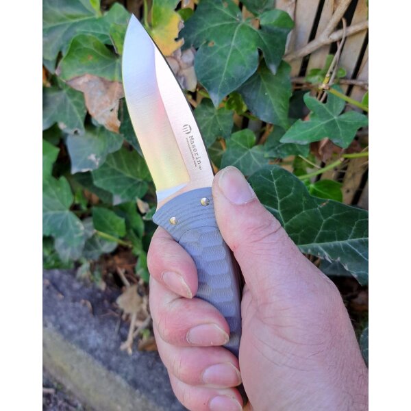 Maserin SAX Knife G10 Grey 440C Stahl G10 Griff