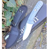 Maserin SAX Knife G10 Grey 440C Stahl G10 Griff