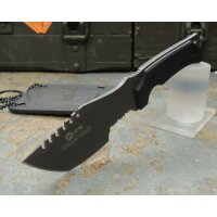 K25 TRACKER NECKER Messer Neck Knife Mini Tracker 7Cr17 Stahl Kydex G10