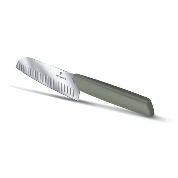Victorinox Swiss Modern Santokumesser Kochen Küche Kochmesser olive