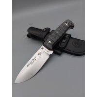 J&amp;V Black Bear Negra Micarta Schwarz inkl....