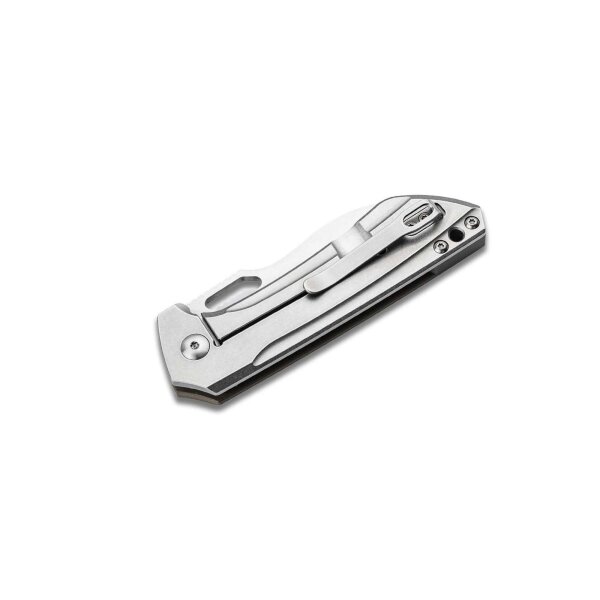 Böker Plus Swoopy Taschenmesser Nitro-V Klinge, G10 und Framelock Michael Burch 01BO693