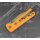 QSP Canary Folder Liner Lock Pocket Knife 14C28N Blade Orange G10 Handle