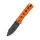 QSP Canary Folder Liner Lock Pocket Knife 14C28N Blade Orange G10 Handle