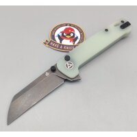 QSP Penguin Button Lock Pocket Knife 14C28N Blade Black...