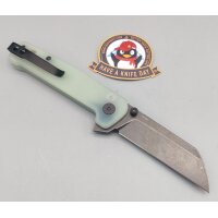 QSP Penguin Button Lock Pocket Knife 14C28N Blade Black...