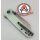 QSP Penguin Button Lock Pocket Knife 14C28N Blade Black Jade G10 Handle