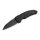 Hogue A01 Automatic Microswitch Wharncliffe All Black CPM-154 Stahl Button Lock Allen Elishewitz Made in USA