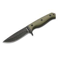Böker Magnum Bushcraft Drop 440A Stahl Kydexscheide...