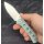 QSP Canary Folder 14C28N Stahl Linerlock G10 Jade Stonewashed