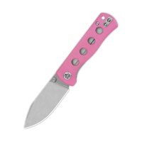 QSP Canary Folder 14C28N Stahl Linerlock G10 Pink...