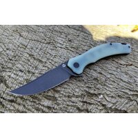 QSP Knife Walrus Folder D2 Stahl G10 Jade Blackwash