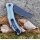 QSP Knife Walrus Folder D2 Stahl G10 Jade Blackwash