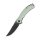 QSP Knife Walrus Folder D2 Stahl G10 Jade Blackwash