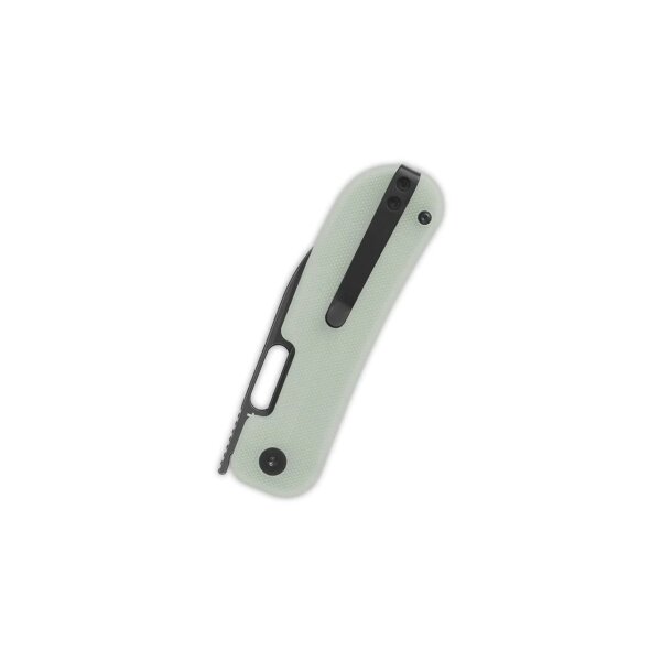 QSP Knife Variant PE Linerlock 14C28N Jade G10