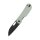 QSP Knife Variant PE Linerlock 14C28N Jade G10