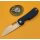 QSP Knife Variant PE Linerlock 14C28N Blue Micarta