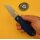QSP Knife Variant PE Linerlock 14C28N Blue Micarta