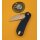 QSP Knife Variant PE Linerlock 14C28N Blue Micarta