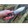 QSP Canary Fixed Blade Knife Cr8Mo2VSi (DC53) Blade Dark Brown Micarta Handle