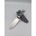 QSP Canary Fixed Blade Knife Cr8Mo2VSi (DC53) Blade Black Grey Micarta Handle