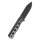 QSP Canary Fixed Blade Knife QS155-B2 Cr8Mo2VSi(DC53) Blade Black Micarta Handle