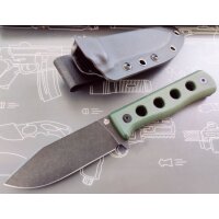 QSP Canary Fixed Blade Knife QS155-C2 Cr8Mo2VSi(DC53)...