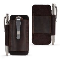 Viperade PJ33 Braun Lederholster für EDC Gear...